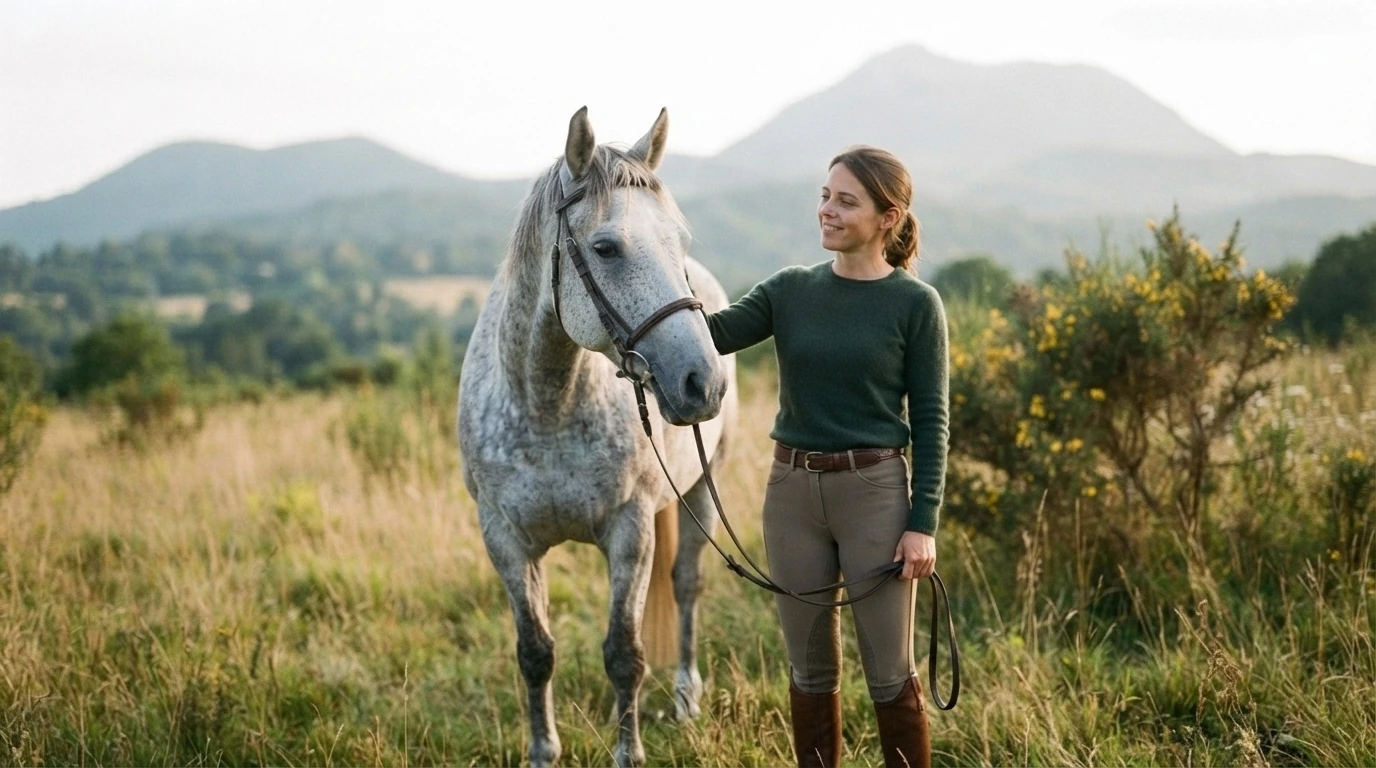 Cours d'équitation à Épineuil-le-Fleuriel, 18