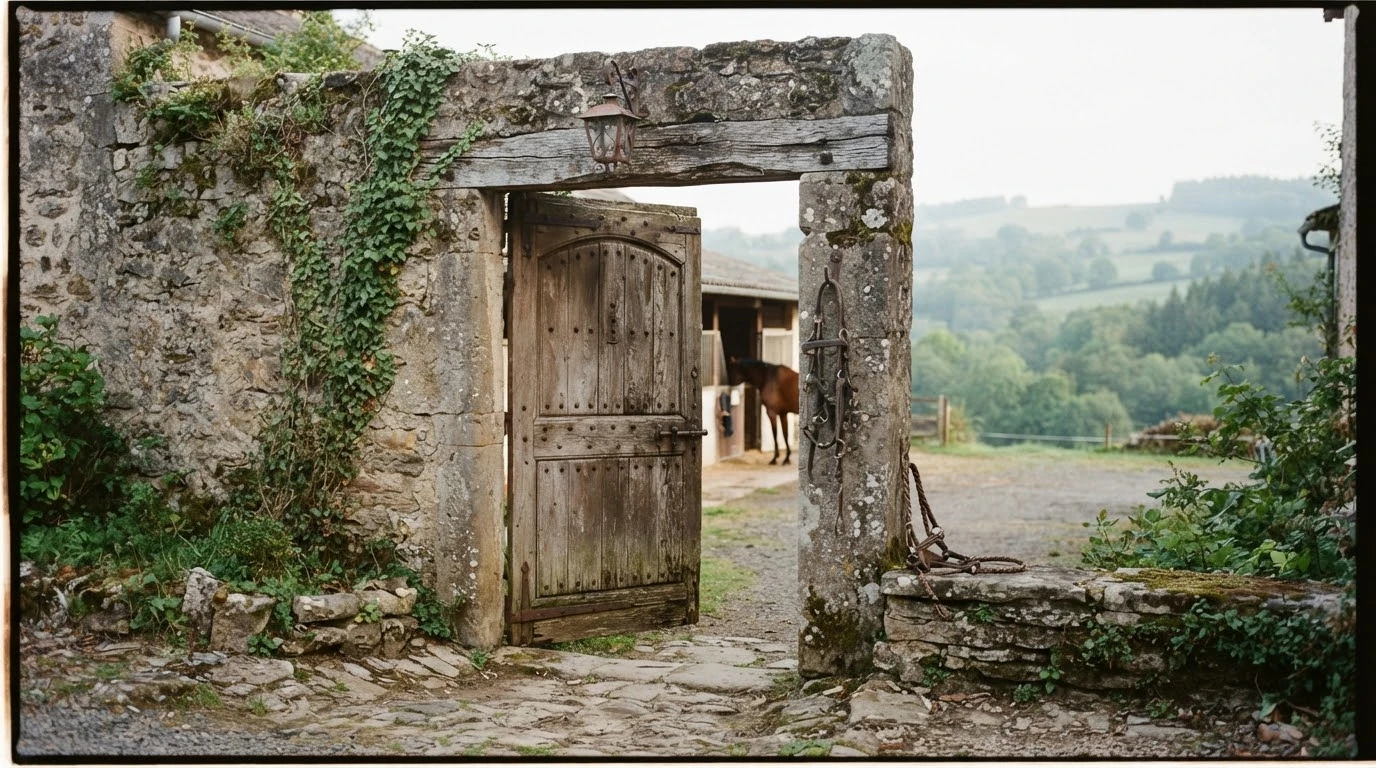 Entrée du Centre Equestre Le Fleuriel EARL, centre équestre à Épineuil-le-Fleuriel